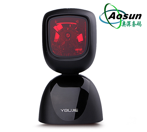 Youjie優(yōu)解5900商用一維掃描器激光掃描槍紅外線(xiàn)掃描器